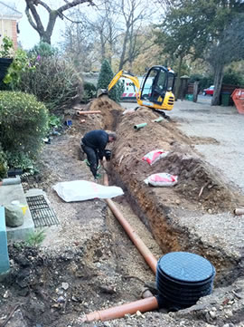 VOLO Drainage Installation