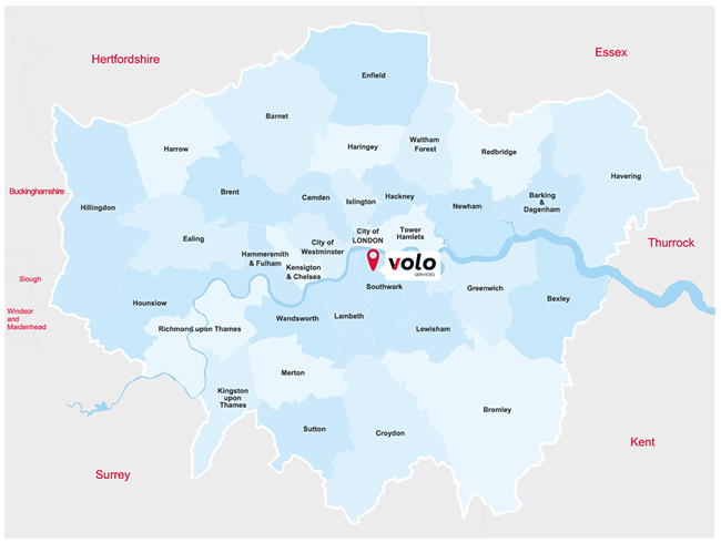 Volo Drainage, Pest Control and Plumbing operate in the South East covering London and the home counties