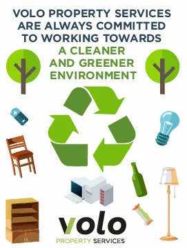 VOLO PROPERTY SERVICES ARE ALWAYS COMMITTED TO WORKING TOWARDS
A CLEANER AND GREENER ENVIRONMENT